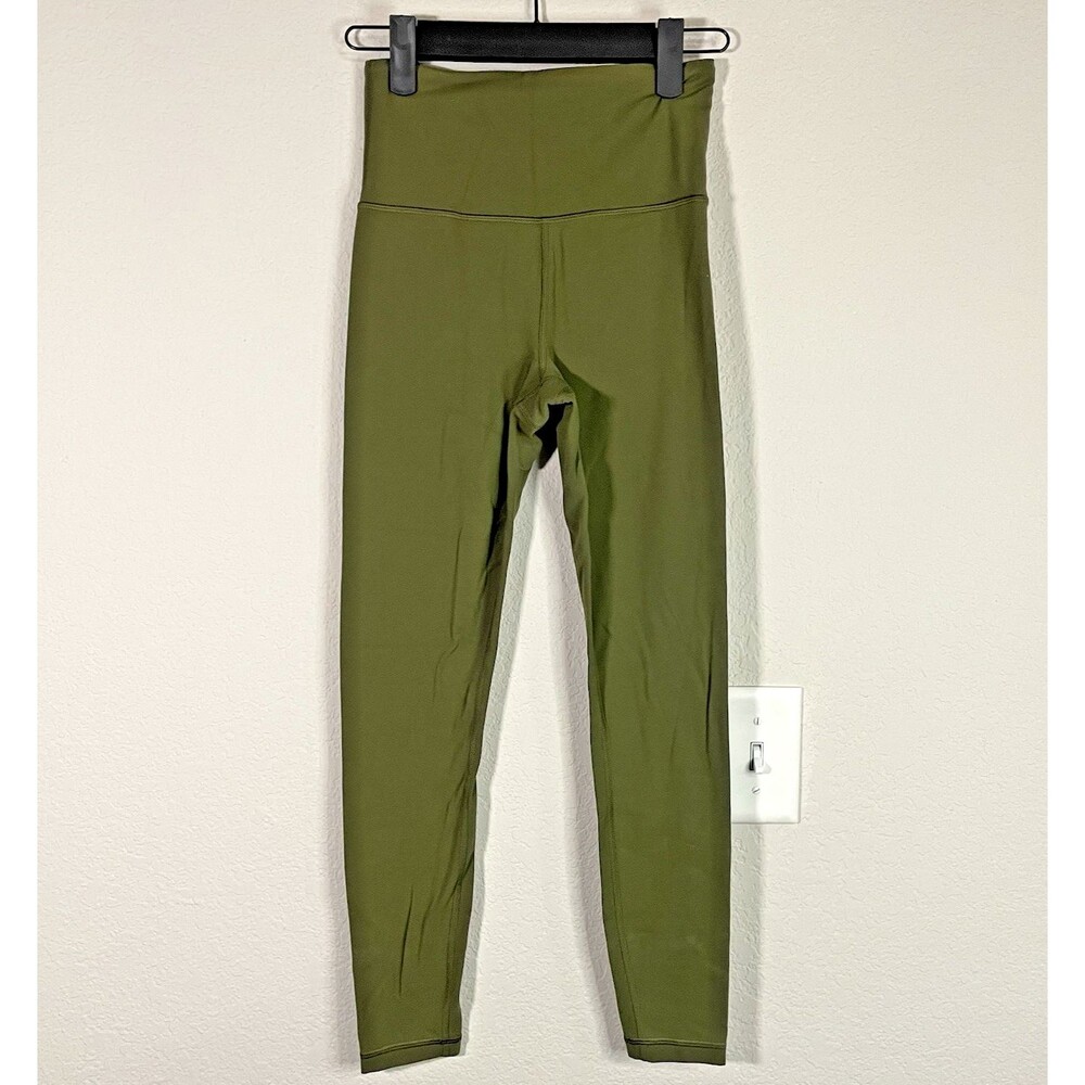 Athleta Ultra High Rise Elation 7/8 Tight Army Green Legging Women's XXS